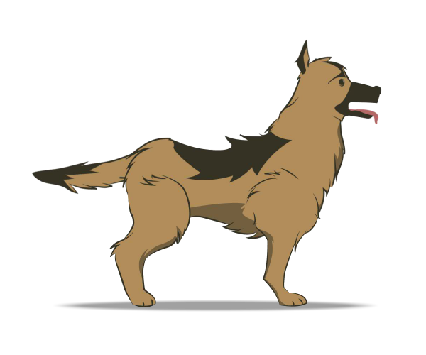 animated puppies 2d forest element royalty free animated puppies 2d forest element royalty free