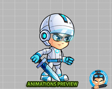 Royalty free game art character